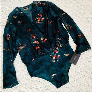 Zara: Bodysuit Blouse